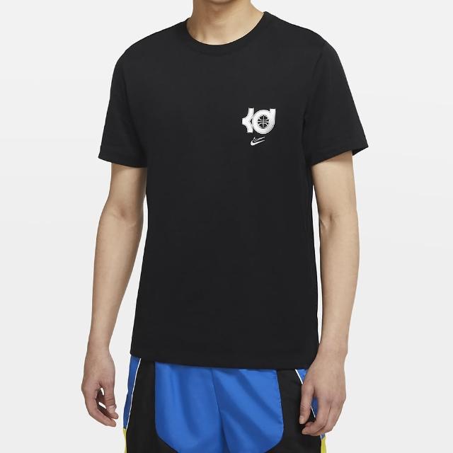 【NIKE 耐吉】上衣 男款 短袖上衣 運動 慢跑 健身 籃球 AS M NK DRY KD SSNL LOGO TEE 黑 DD0776-010