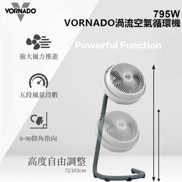 VORNADO 沃拿多 摩登迷你復古扇VFANMM23(白色