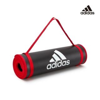 【adidas 愛迪達】Training 專業加厚訓練運動墊-紅色(10mm)