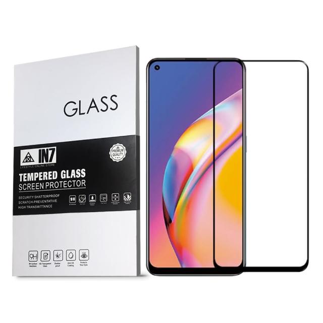 【IN7】OPPO Reno 5Z 6.43吋 高清 高透光2.5D滿版9H鋼化玻璃保護貼(疏油疏水 鋼化膜)