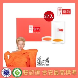 【享食尚】常溫滴雞精27入/45ml獨家禮盒組(時尚教主 藍心湄推薦)★母親節送禮/媽咪送禮