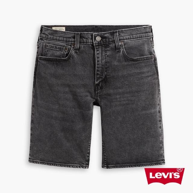 LEVIS【LEVIS】男款 上寬下窄 405膝上牛仔短褲 / FLEX彈力機能布料 / 天絲棉-人氣新品