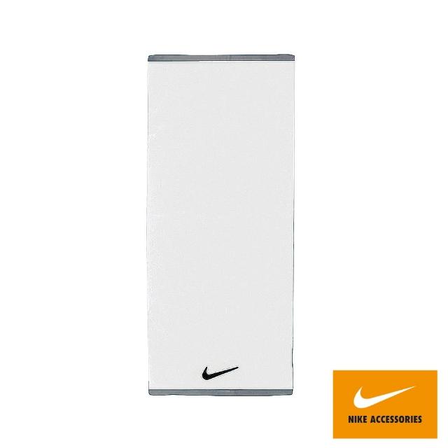 【NIKE 耐吉】運動毛巾 健身 慢跑 FUNDAMENTAL TOWEL 80x35cm 白 NET17101