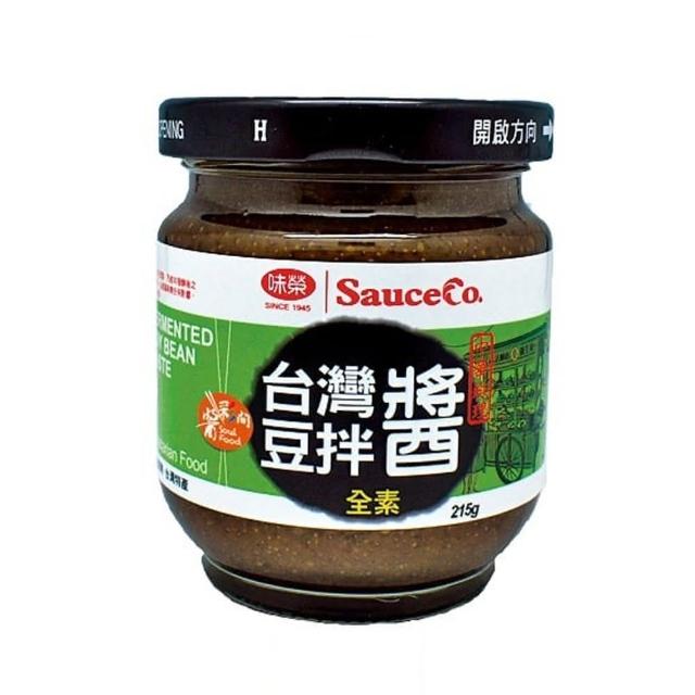 【味榮】天然臺灣豆拌醬 原味(全素 215g/罐)
