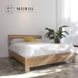 【MORiii 森手木工】新和風床架+老K牌彈簧床經典支撐款硬式單舌彈簧床墊雙人加大6x6.2