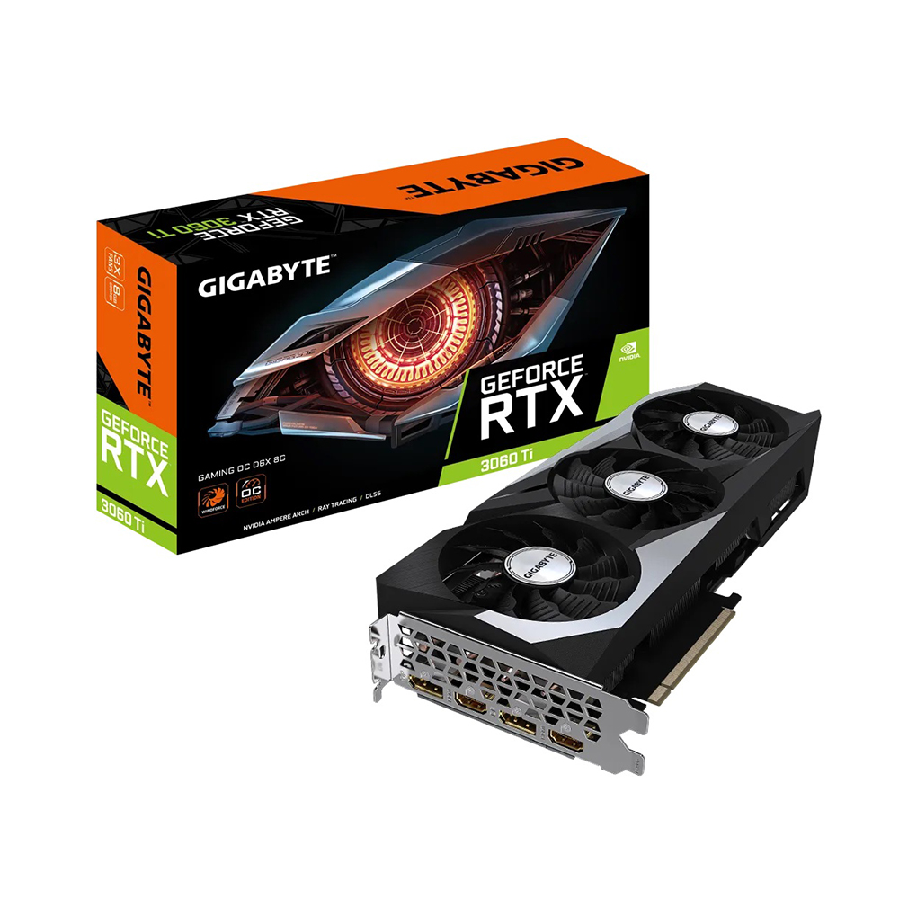 GIGABYTE 技嘉】GeForce RTX 3060 Ti GAMING OC D6X 8G顯示卡-momo購物