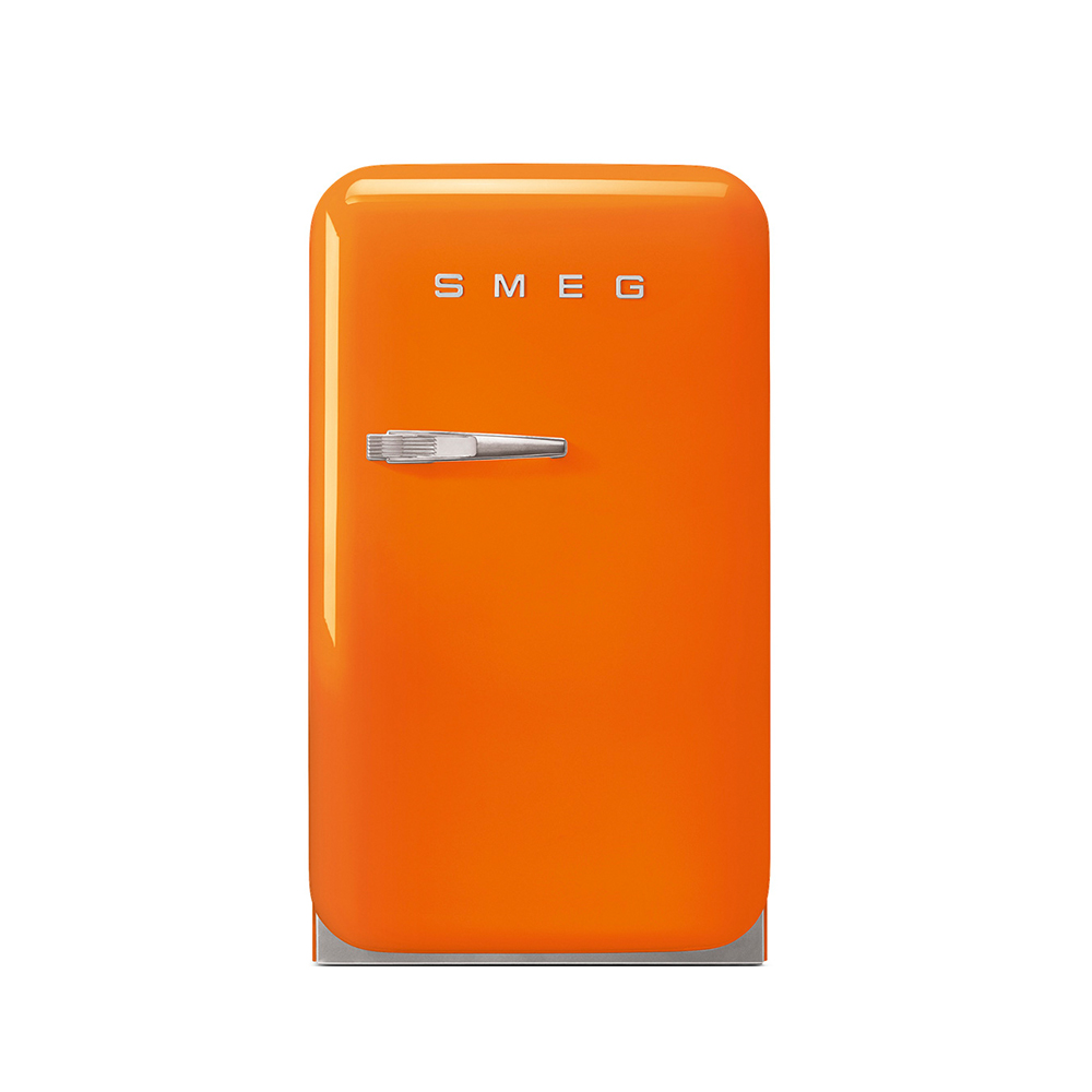 【SMEG】彩色復古迷你冰箱34L-奶油色(FAB5RCR3TW)