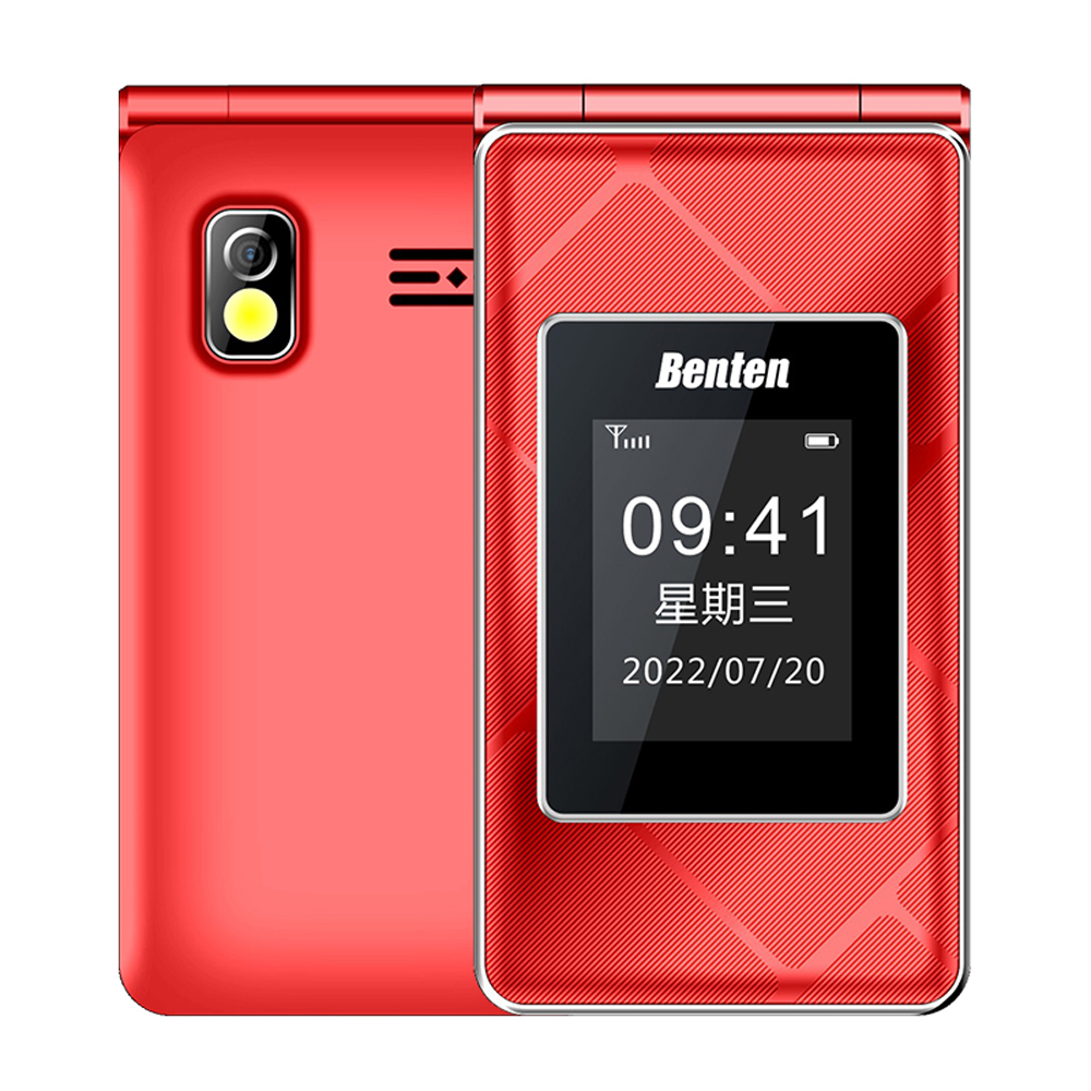 【Benten 奔騰】S級 福利品 F62+ 4G 摺疊手機(S級展示機-原廠保固)