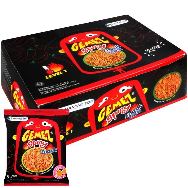 【enaak 小雞麵】香辣小雞麵14gX30包/盒(3盒組)