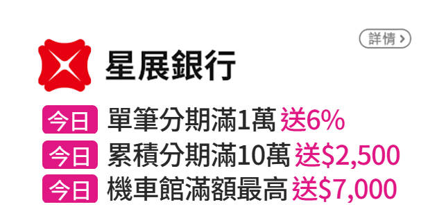 信用卡優惠