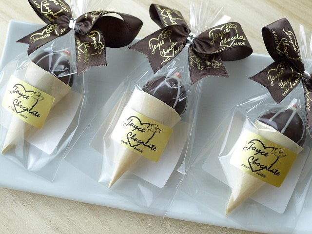 【JOYCE巧克力工房】彈跳松露-甜筒造型巧克力(1支/包 10包/組)