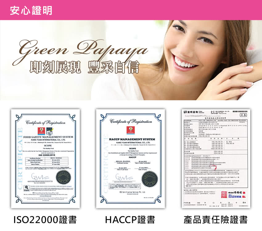 草本之家】豐采青木瓜酵素6入組60粒/入(葫蘆芭子.泰國葛根白高顆.膠原