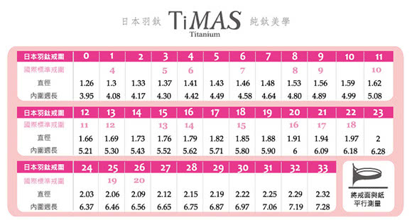 【TiMISA】純真 純鈦戒指(玫瑰金)