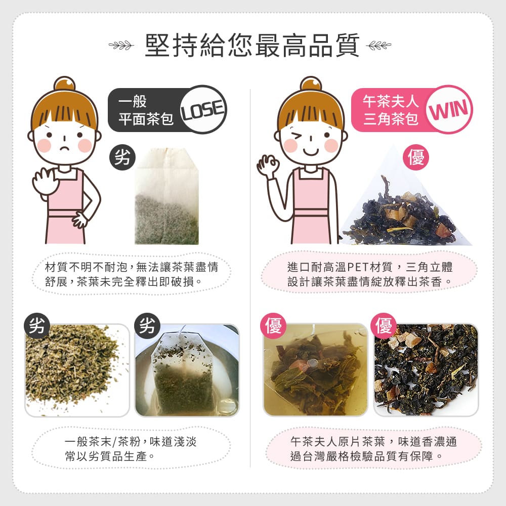 材質不明不耐泡,無法讓茶葉盡情