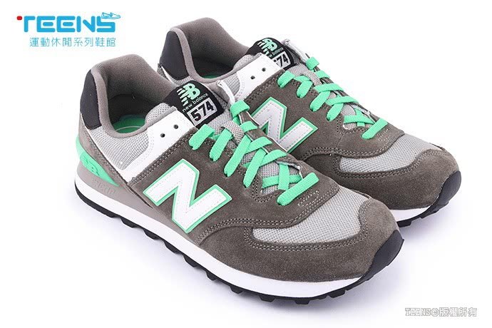 【NewBalance】男款 經典574寬楦運動鞋(ML574CPF-D-灰)