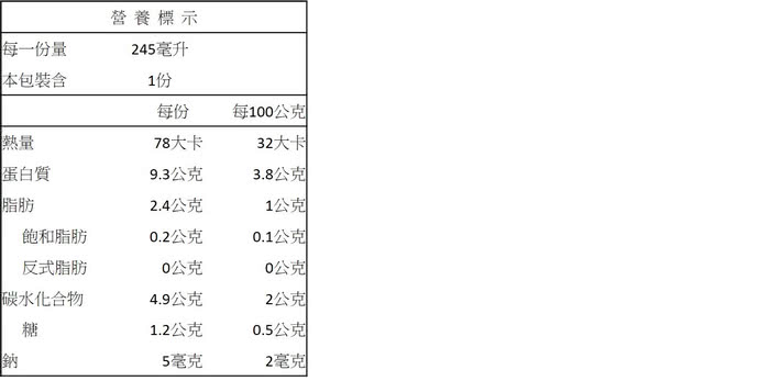 【統一生機】有機無加糖豆漿(245mlx24瓶/箱)