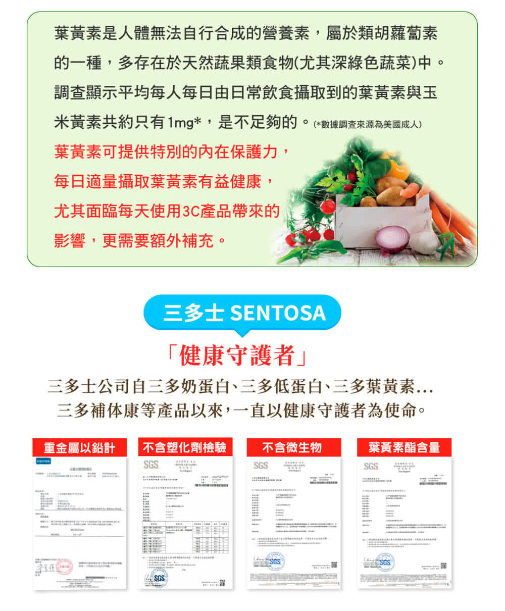 米黃素共約只有1mg,是不足夠的。數據調查來源為美國成人