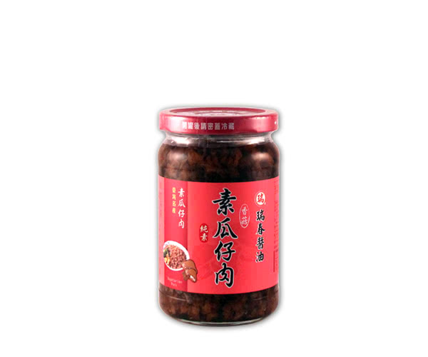【瑞春醬油】素瓜仔肉(330g/瓶)