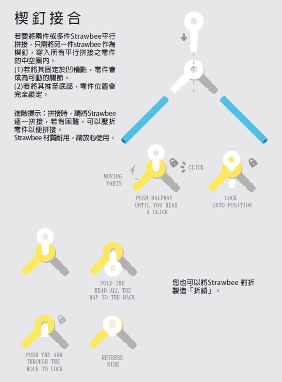 【Strawbees】多樣巧拼創意吸管 - 瘋狂科學家組合