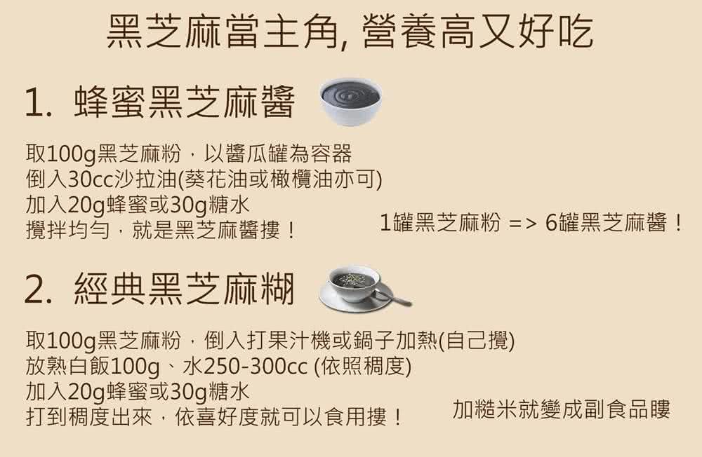 【御復珍】100%黃金黑芝麻粉4罐組(無糖 600g/罐)