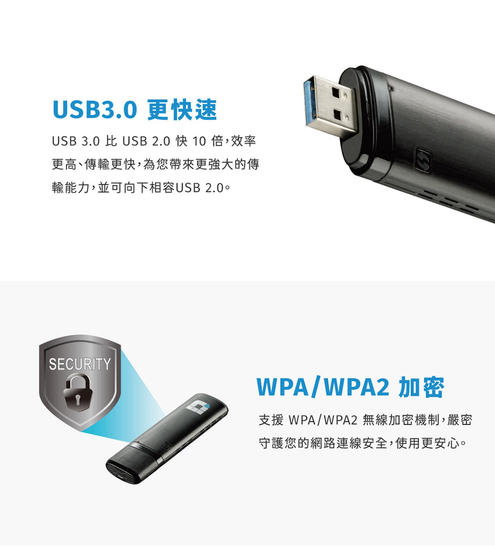 USB 3.0 比 USB 2.0 快 10 倍,效率