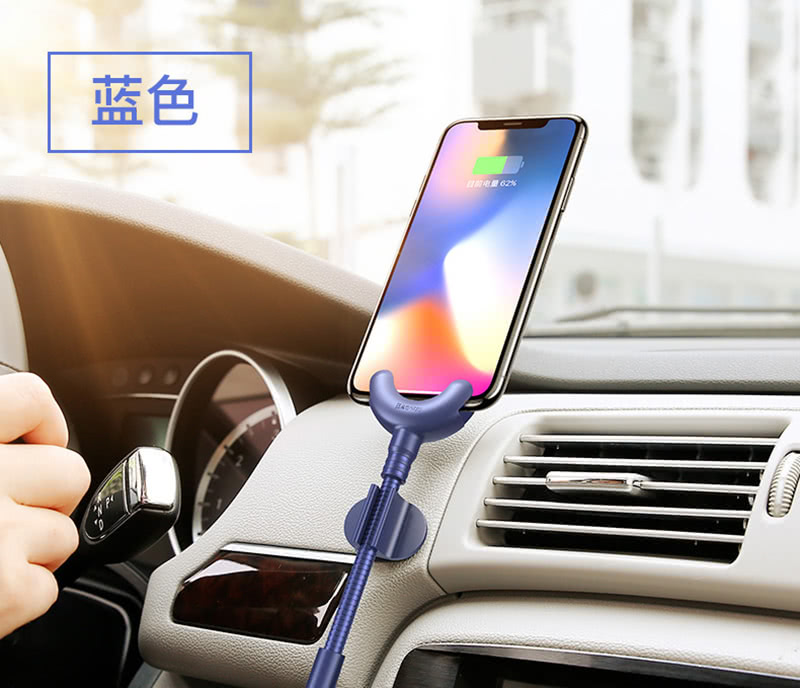 Baseus Iphone車用lightning手機架編織usb傳輸 2 1a充電線 80cm 3色可選 Momo購物網