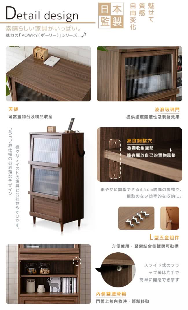 細也忙調整為3.5cm間隔調整、