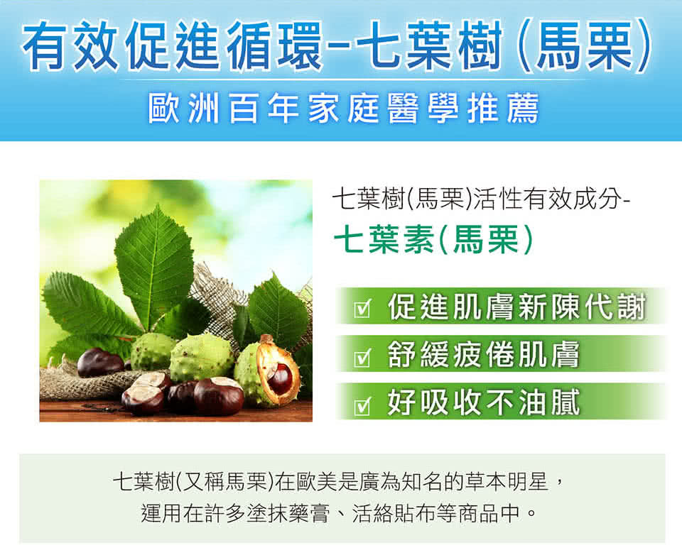 七葉樹又稱馬栗在歐美是廣為知名的草本明星,