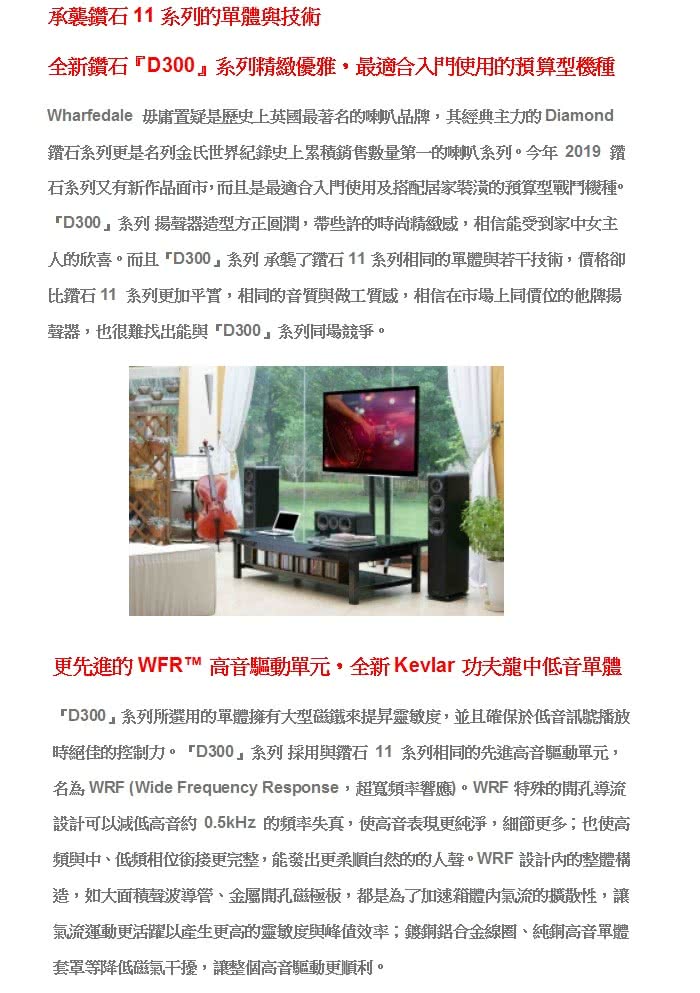 Wharfedale D300C - 詳情2