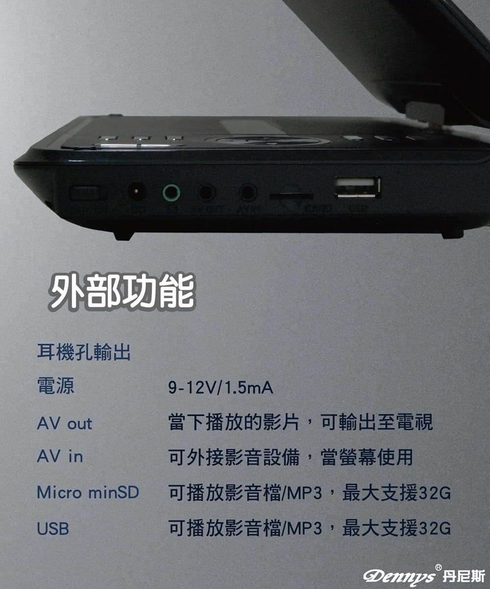 Dennys DVD-720 - 詳情2