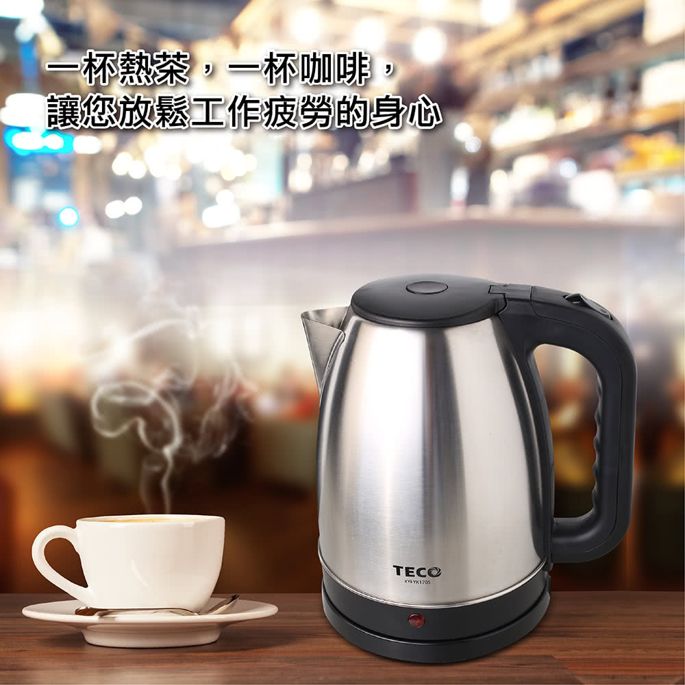 TECO 東元】1.8L大容量不銹鋼快煮壺(XYFYK1705) - momo購物網- 好評