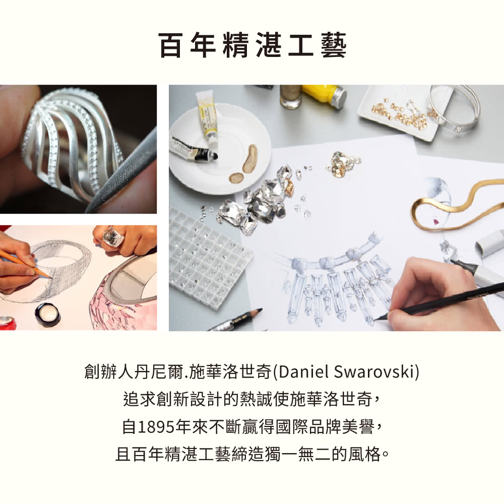 ç¾å¹´ç²¾æ¹å·¥è åµè¾¦äººä¸¹å°¼ç¾.æ½è¯æ´ä¸å¥Daniel Swarovski è¿½æ±åµæ°è¨­è¨çç±èª ä½¿æ½è¯æ´ä¸å¥, èª1895å¹´ä¾ä¸æ·è´å¾åéåçç¾è­½, ä¸ç¾å¹´ç²¾æ¹å·¥èç· é ç¨ä¸ç¡äºçé¢¨æ ¼ã 