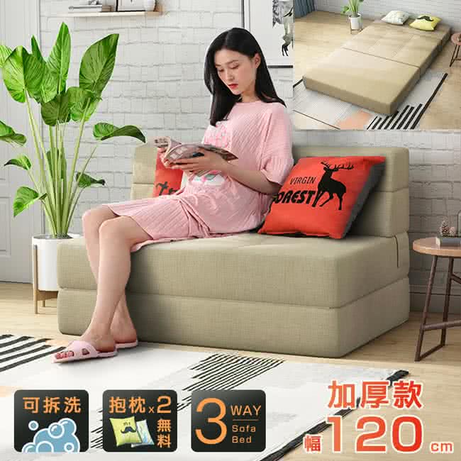 可拆洗 抱枕x2 加厚款 