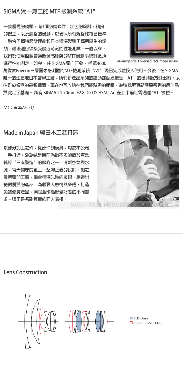 SIGMA適馬 24-70mm F/2.8 DG OS HSM - 詳情7