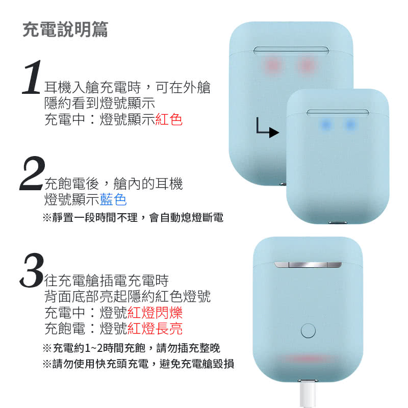 Lgs熱購品 觸控式i12馬卡龍藍牙耳機磨砂材質音量可條 續航3 5小時 彈窗配對 雙耳通話 Momo購物網