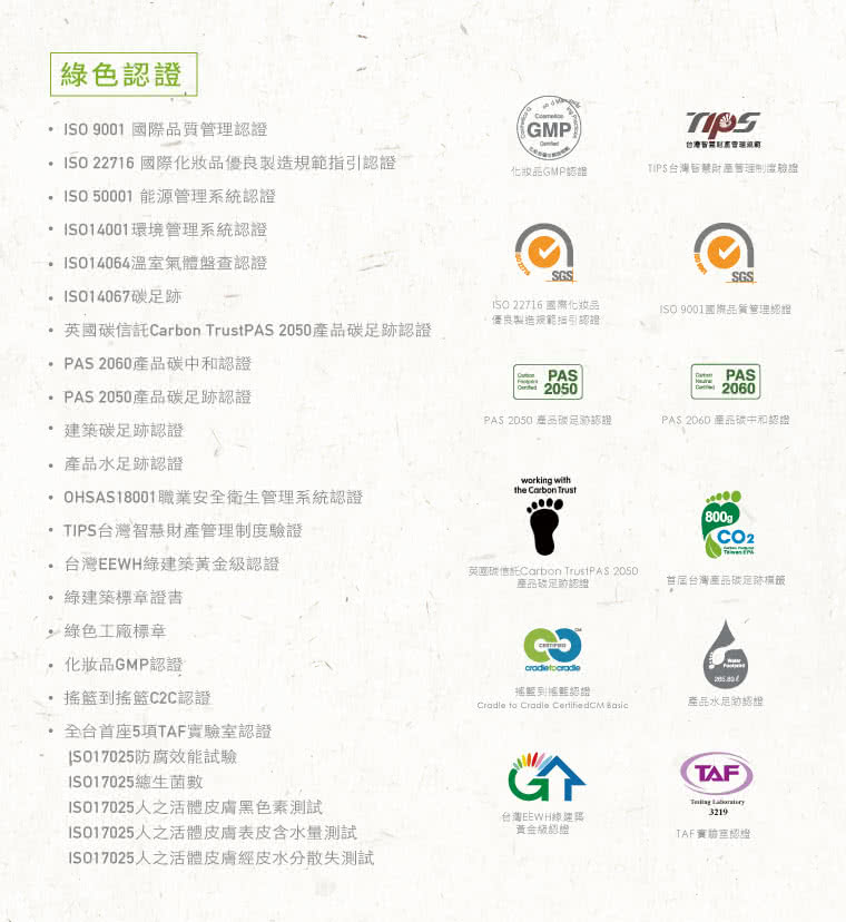 英國碳信託Carbon TrustPAS 2050產品碳足跡認證