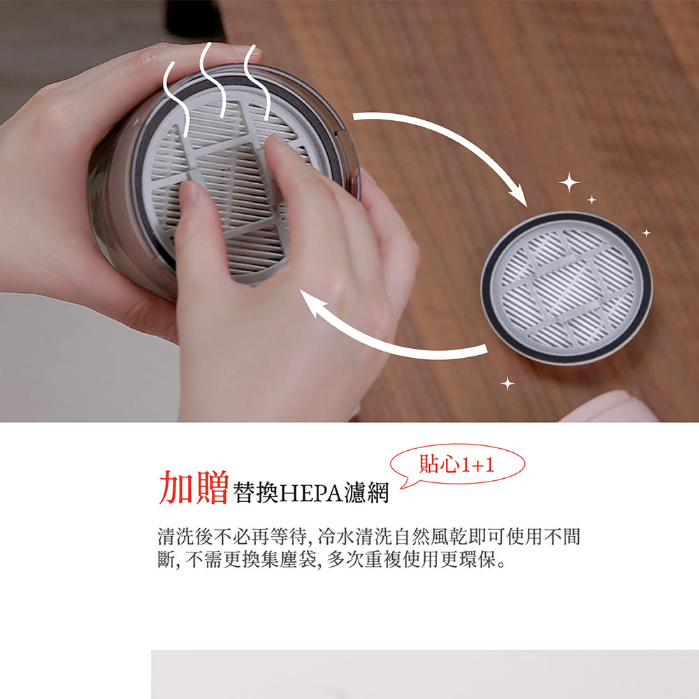 è²¼å¿11 å è´æ¿æHEPAæ¿¾ç¶² æ¸æ´å¾ä¸å¿åç­å¾, å·æ°´æ¸æ´èªç¶é¢¨ä¹¾å³å¯ä½¿ç¨ä¸é æ·, ä¸éæ´æéå¡µè¢,å¤æ¬¡éè¤ä½¿ç¨æ´ç°ä¿ã 