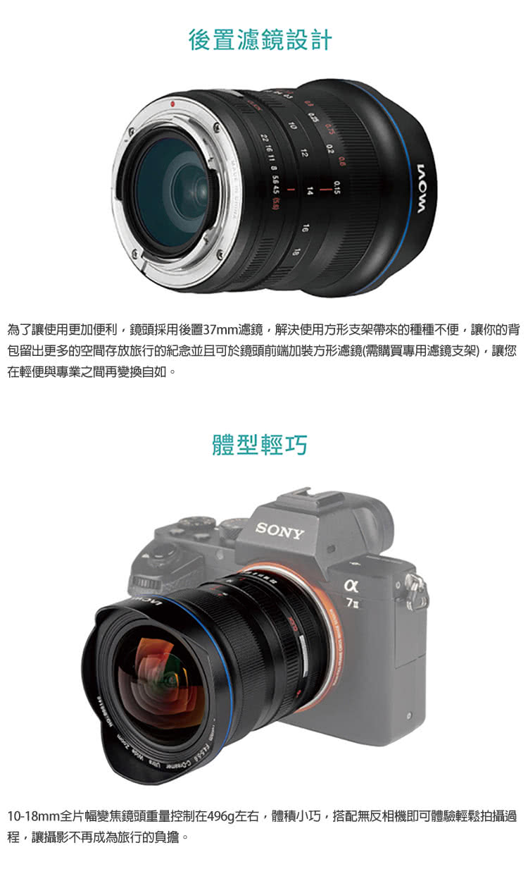 LOWA老蛙 10-18mm F/4.5-5.6 - 詳情2