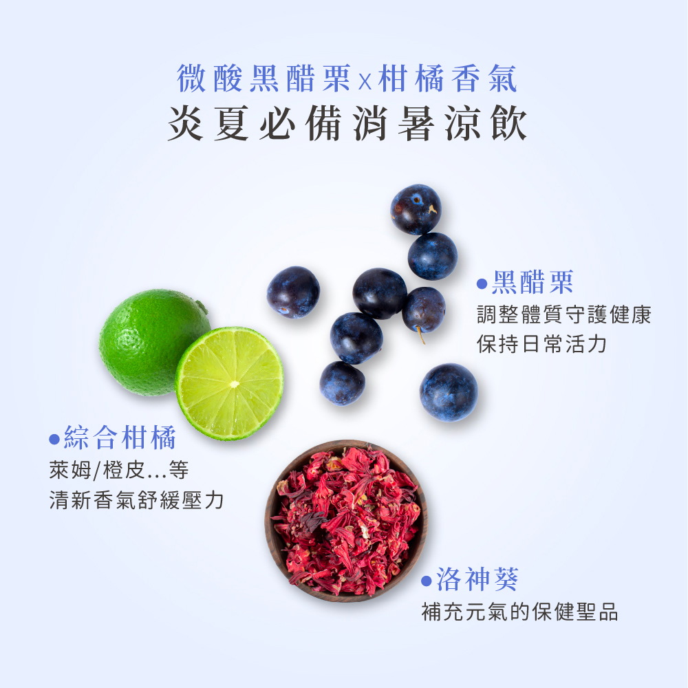 微酸黑醋栗x柑橘香氣
