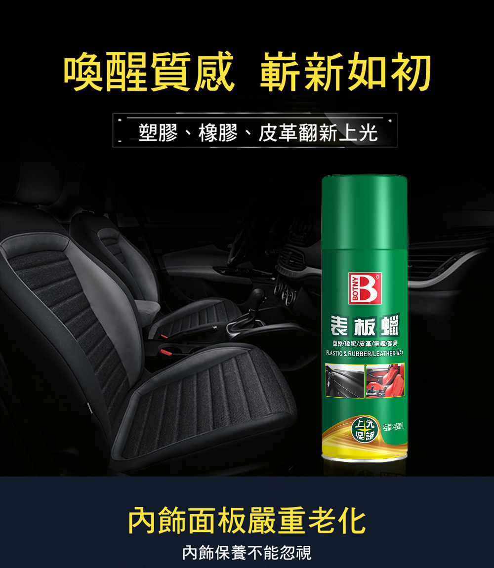 塑膠、橡膠、皮革翻新上光