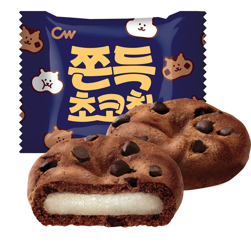 CW】可可豆風味麻糬餅240g 2入組(2020最新韓國熱銷) - momo購物網