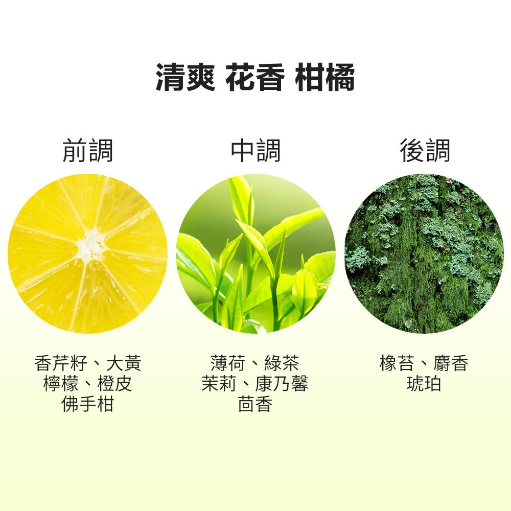 清爽 花香 柑橘