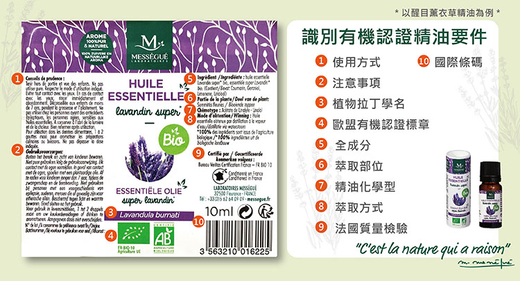 Messegue 蜜聖嘉 佛手柑精油10ml 法國原裝進口歐盟有機認證精油 Momo購物網