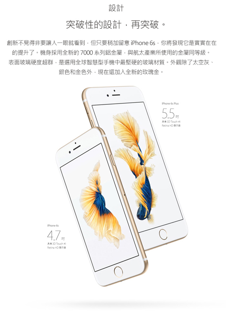 Apple 蘋果 Iphone 6s Plus 32g 智慧型手機 全新未開通 Momo購物網