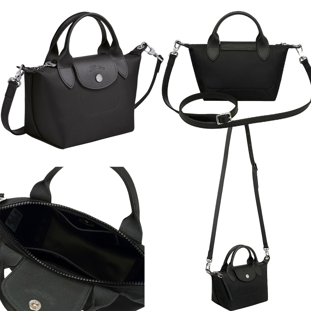 longchamp double zipper