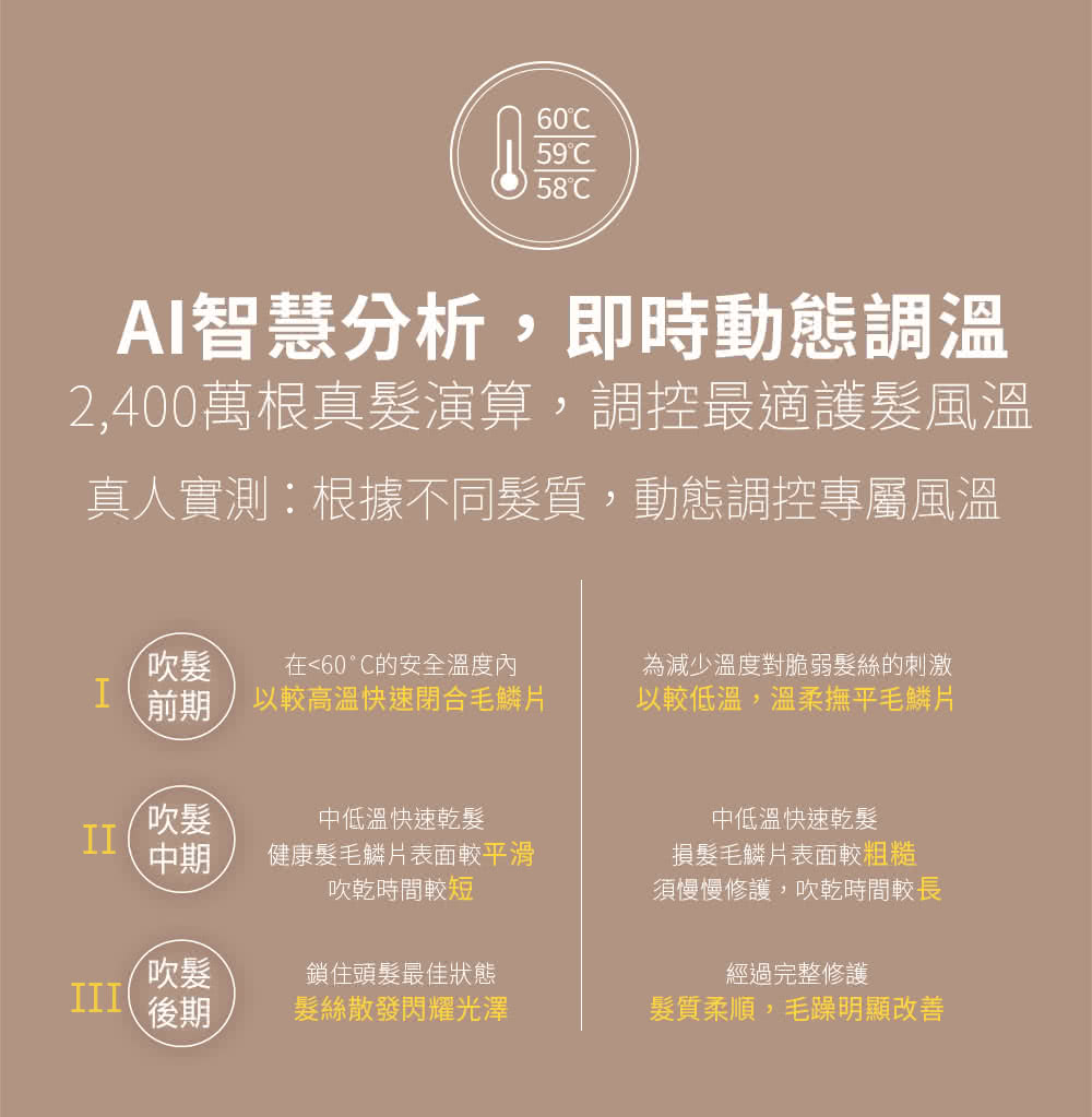 2,400è¬æ ¹çé«®æ¼ç®,èª¿æ§æé©è­·é«®é¢¨æº«