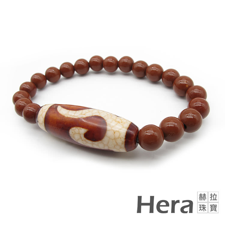 HERA 赫拉】ll現貨ll藏傳火供龍紋迎財金錢勾老天珠(現貨瘋搶中) - momo