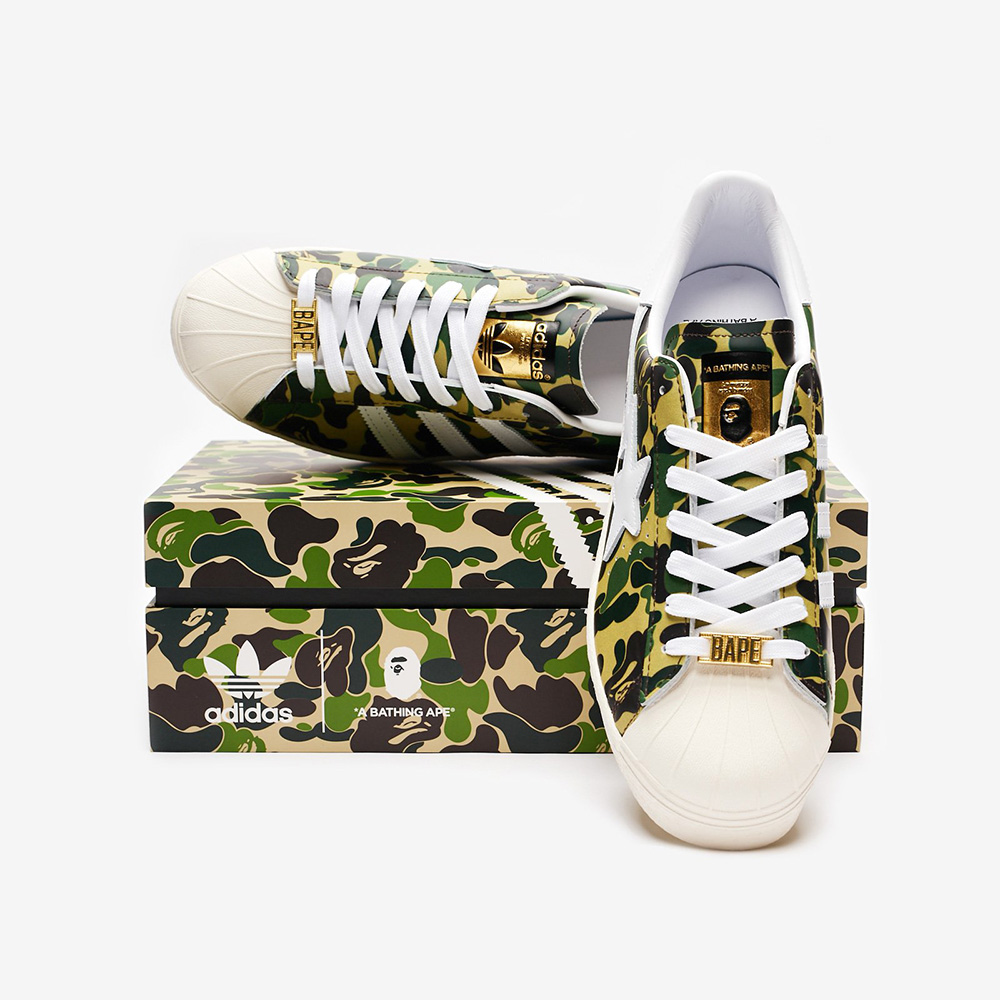 adidas superstar 80s bape camo