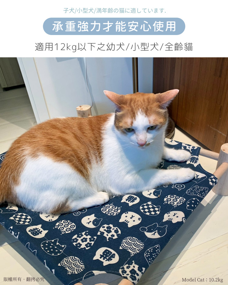 貓本屋 實木可拆洗透氣寵物行軍床 加送替換布x1 推薦價格網