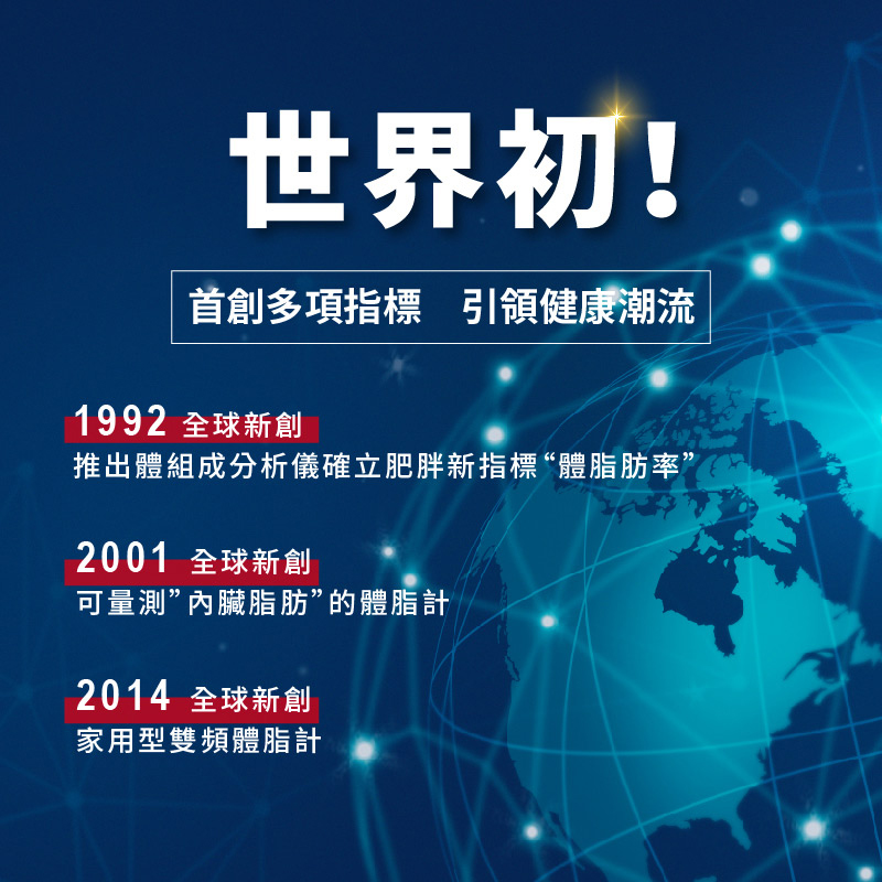推出體組成分析儀確立肥胖新指標體脂肪率